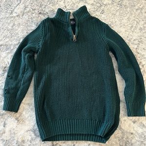 The Children’s Place: boys green sweater - 5T